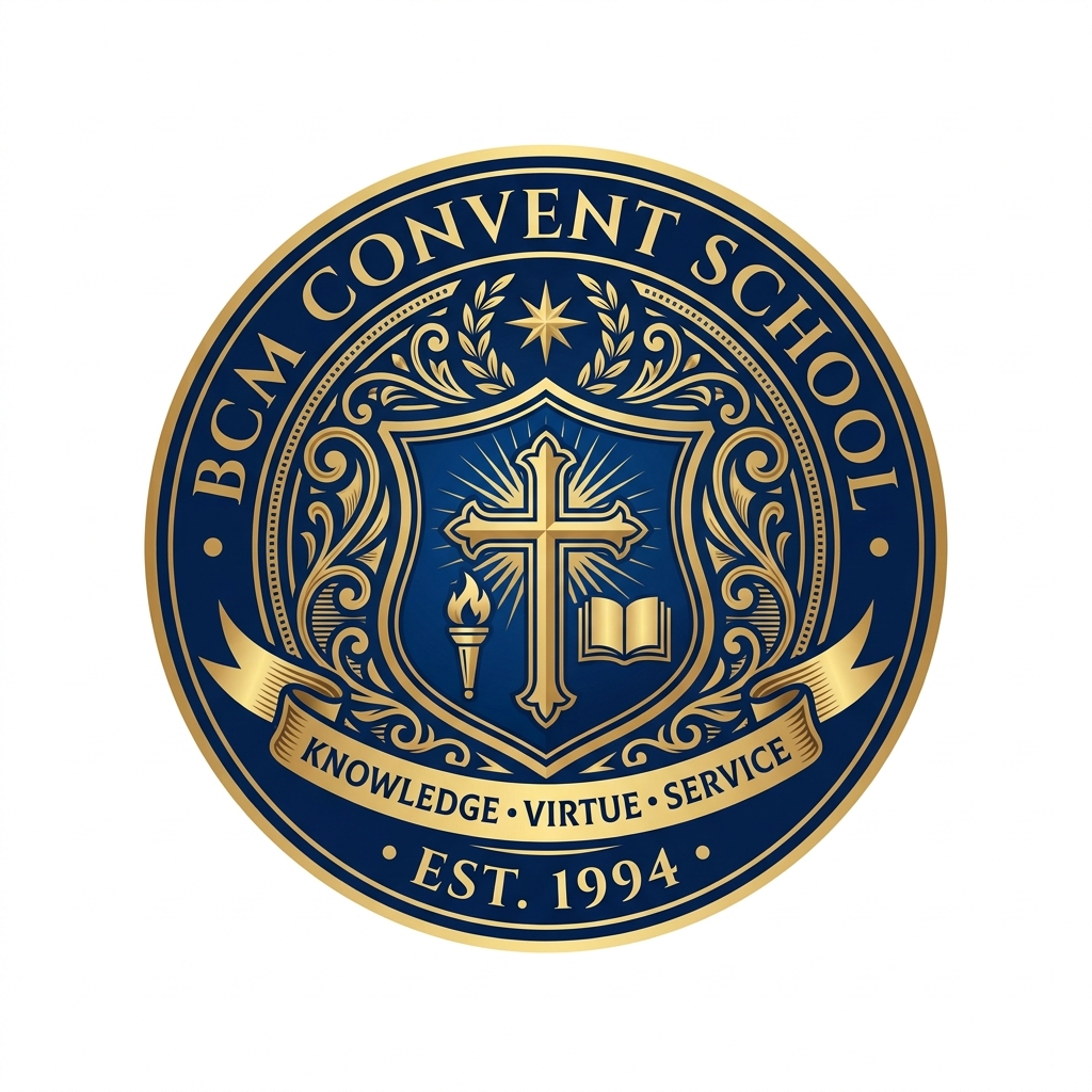 BCM Convent School Logo